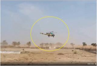 Video: Indian Army's Chetak Helicopter Makes Dramatic Touch Down After Engine Chip Warning