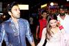 Kriti Kharbanda Blushes, Pulkit Samrat Holds Her Hand as Paps Sing 'Mubarak Ho Tumko...' at Mumbai Airport - Watch Viral Video