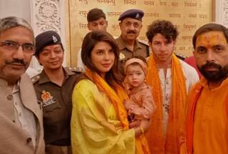 Priyanka Introduces Daughter Malti to Ram Lalla at Ayodhya Temple as Nick Folds Hands And Seeks Blessings