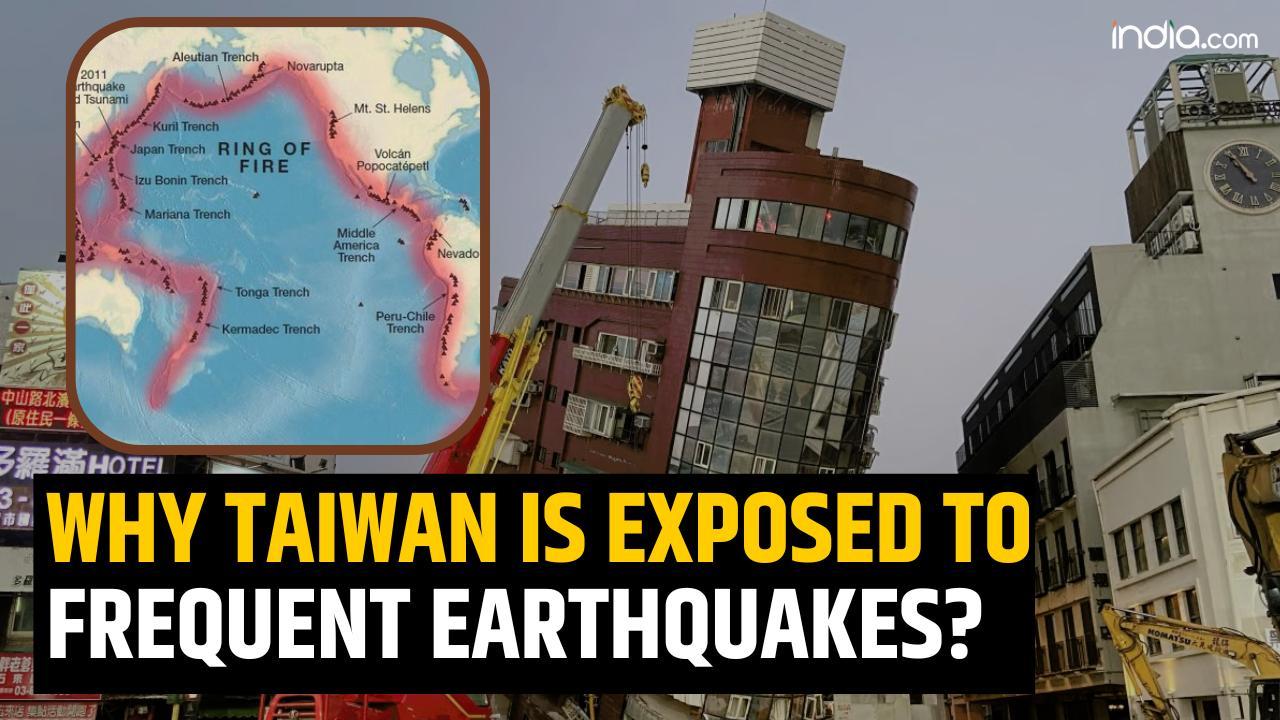Why is Taiwan prone to earthquakes? What to know about the Ring of Fire