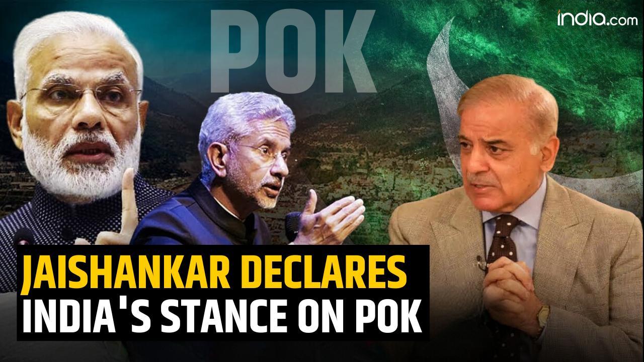 India-Pakistan relations: EAM Jaishankar affirms India   s stance on PoK