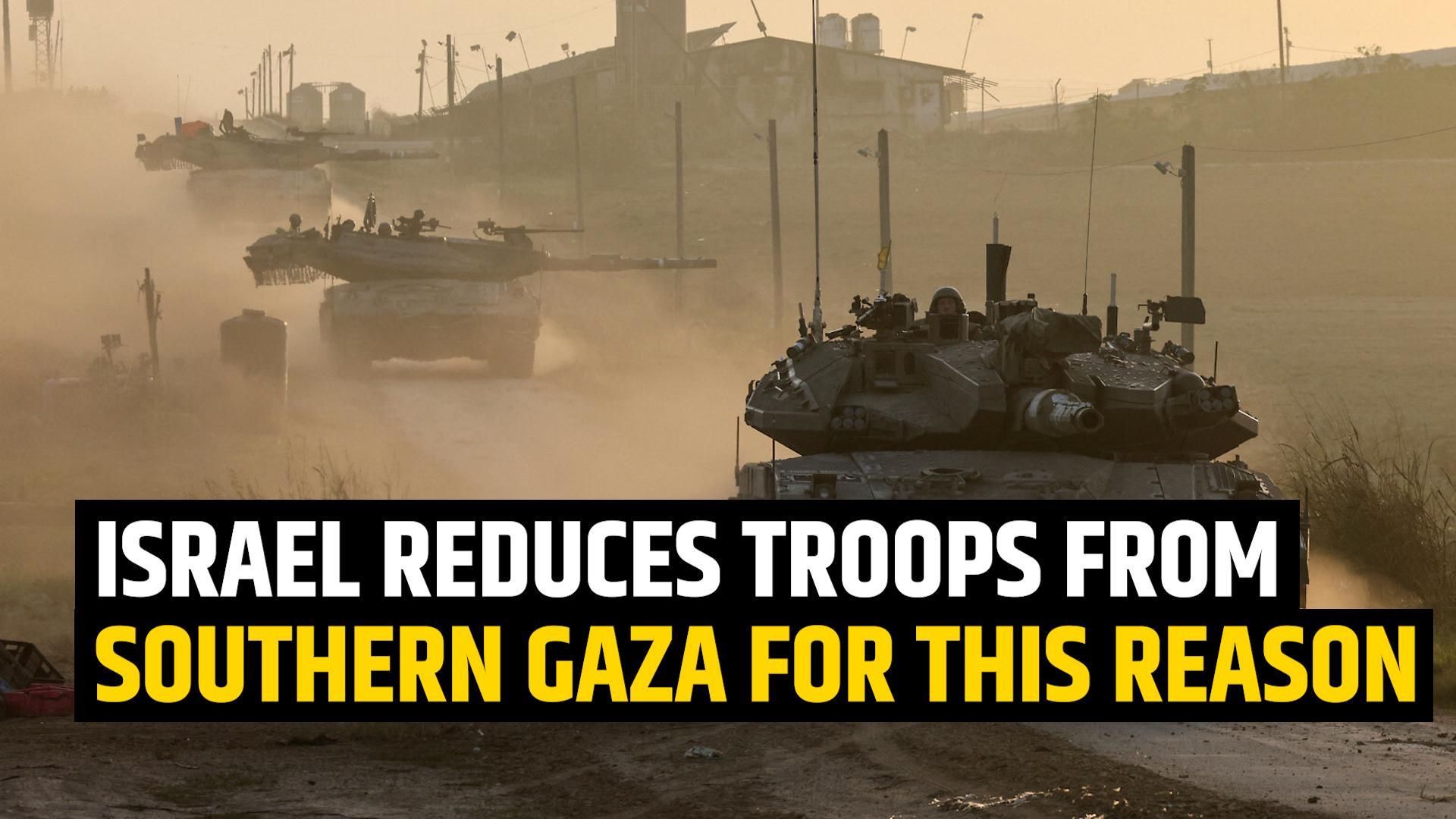 Hamas War: Israel reduces troops in south Gaza, Egypt to host new talks