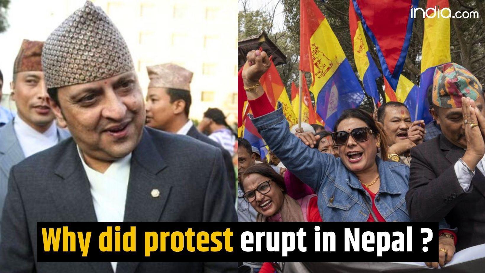 Nepal’s pro-monarchy protesters seeking return to Hindu state clash