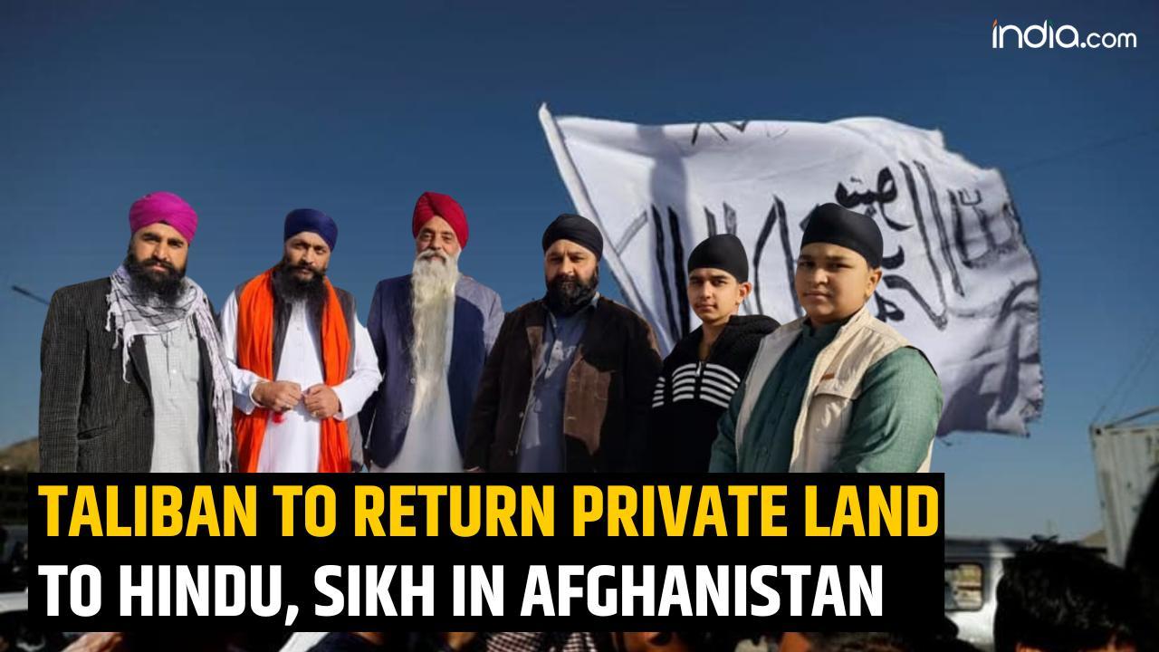 Taliban to return private land to Hindu, Sikh minorities in Afghanistan