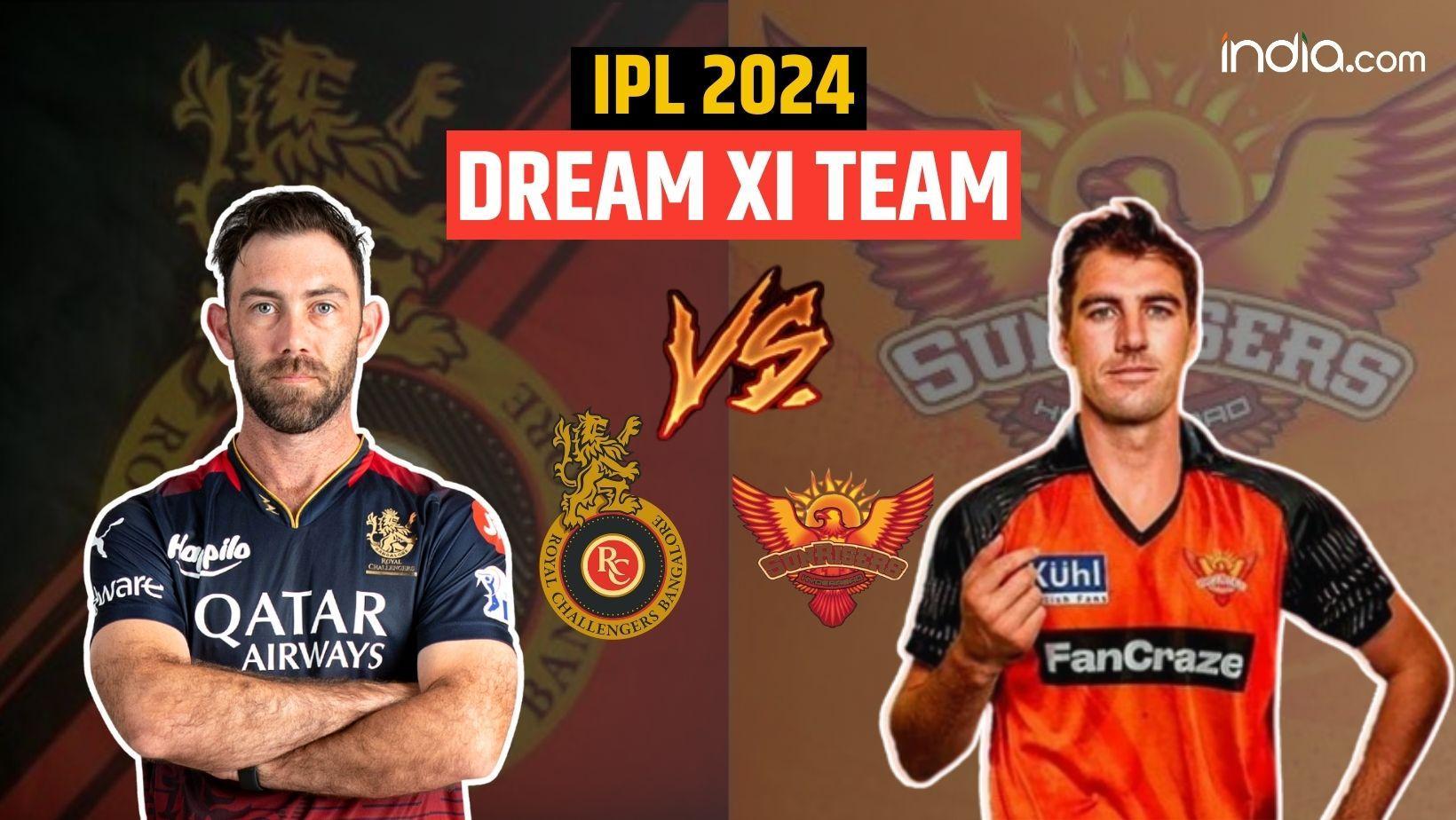 IPL 2024 RCB vs SRH: Match 30 Dream11 Predictions, Fantasy Tips, Teams, Pitch Report
