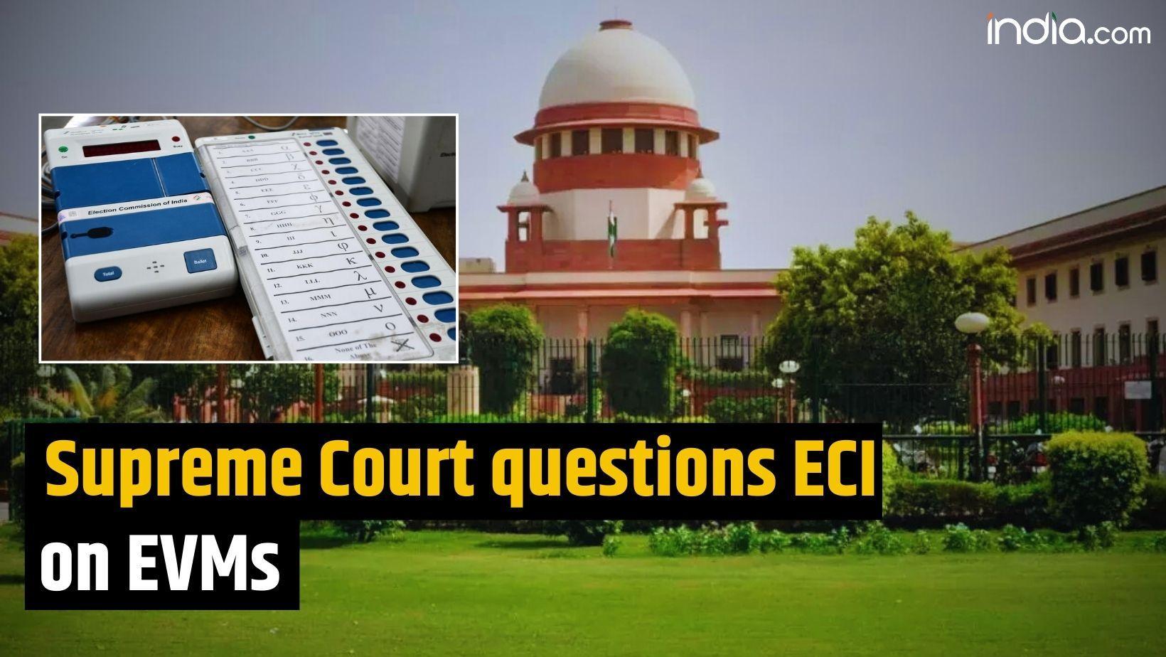 EVM-VVPAT Case: Supreme Court seeks clarifications from the ECI on the functioning of EVMs