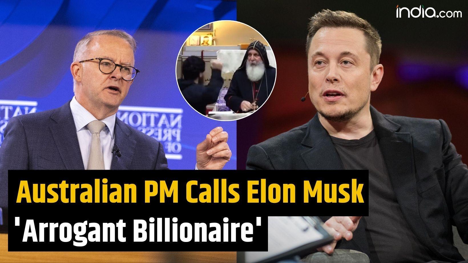 Australia PM Calls Elon Musk 'Arrogant' Amid Row Over Sydney Stabbing Video Ban