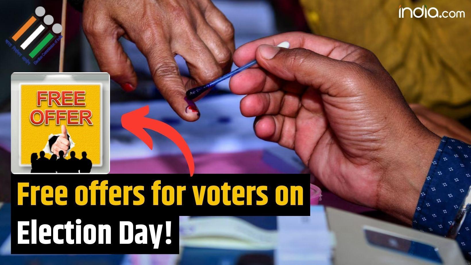 Lok Sabha Elections 2024: All the free offers for voters on voting day