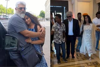 Ajith Kumar Celebrates 24th Wedding Anniversary with Wife Shalini At Leela Palace - Watch