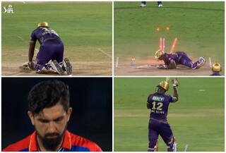 WATCH | Ishant's YORKER Clean Bowls Russell, KKR Star's Gesture is UNMISSABLE