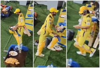 WATCH | Ravindra Jadeja TEASES Chennai Crowd by Coming Out to Bat Ahead of MS Dhoni