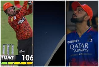 WATCH | Heinrich Klaasen HITS Monster 106-Metre Six at Chinnaswamy; Ball Lands on ROOF!
