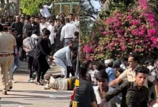 Lathi Charge on Salman Khan's Fans Outside Galaxy on Eid - Watch Viral Video