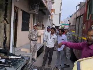 VIDEO: 2 Kids Among 7 Of Family Die Of Asphyxiation In Major Fire At Maharashtra Shop