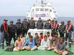 VIDEO: ATS, NCB Arrest 14 Pakistani Nationals, Seize 86 KG Drugs Worth Rs 602 Crore Off Gujarat Coast