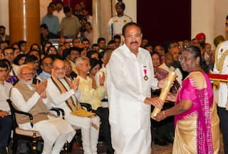 Venkaiah Naidu, Mithun Chakraborty, Usha Uthup, Ram Naik Conferred with Padma Awards