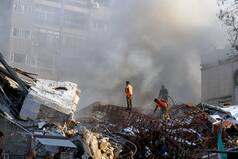 Israeli Airstrike Inside Syria Destroys Iran's Consular Building In Damascus Raising Fears Of More Severe Conflict