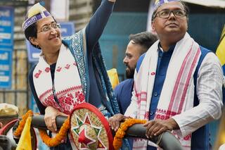 Arvind Kejriwal Will Be Released In A Day If. . . Atishi's Witty Rejoinder At Dibrugarh, Assam