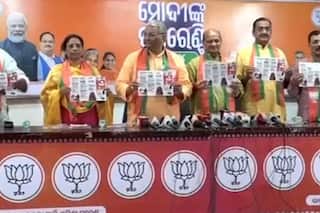 Odia Version Of Sankalp Patra, BJP's Lok Sabha Manifesto Released