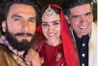 WATCH: Ranveer Singh, Kriti Sanon Walk For Manish Malhotra in Varanasi