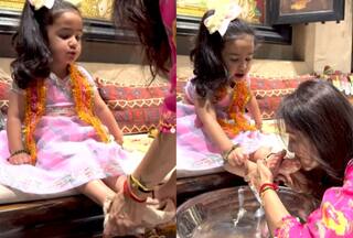 Shilpa Shetty's Ashtami Celebration: Actress Performs Kanya Pujan With Daughter Samisha - Watch Heartwarming Moment