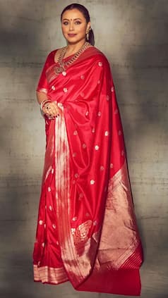 9 Celeb-Inspired Silk Sarees for Ashtami Puja