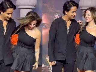 Sussanne Khan रेड कार्पेट पर हुईं Oops मोमेंट का शिकार, कैमरे के सामने उड़ी शॉर्ट स्कर्ट- Video