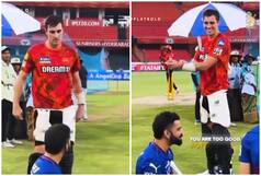 WATCH | 'You Are Too Good, Pat': Kohli-Cummins BANTER Steals Show Ahead of Southern Derby!