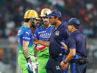 VIDEO- फुल टॉस पर आउट होकर नहीं रुक विराट कोहली का गुस्सा, डस्टबीन भी गिरा डाला