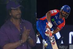 WATCH | Rishabh Pant's NO-Look Six Impresses 'KING' Khan - Reaction is 24-Carat GOLD!