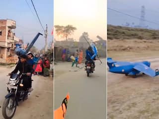 Viral Video: गांव के लड़के ने बनाया अद्भुत प्लेन, आसमान में उड़ाया फिर लैंडिंग भी करा दी | देखें वीडियो