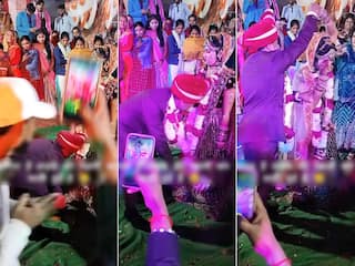 Bride Groom Video: जयमाला होते ही कूद-कूद कर डांस करने लगा दूल्हा, देखते ही चौंक गई दुल्हन | देखें वीडियो