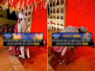 Dulha Dulhan Ka Video: दूल्हे संग रोमांटिक डांस की भूल कर बैठी दुल्हन, भरी महफिल में हो गई बेइज्जती | देखें वीडियो