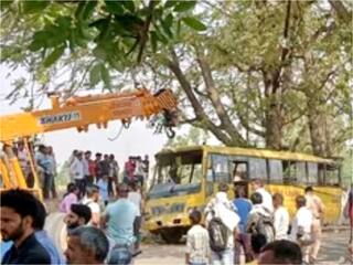 Haryana: 6 Children Killed, Several Injured As School Bus Overturns In Mahendragarh