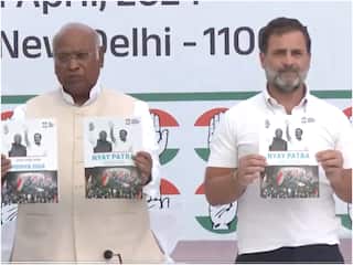 Congress Releases Manifesto For Lok Sabha Polls 2024; Promises Socio-Economic Caste Census