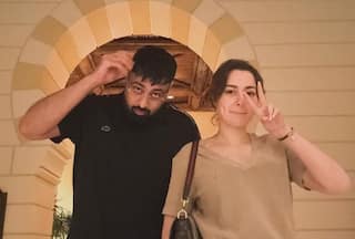 Hania Aamir Parties With Badshah in Dubai, Says 'Rescue Arrived From Chandigarh'