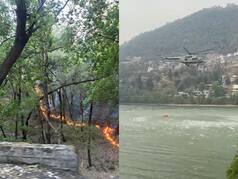 Massive Forest Fire Rages Nainital: Army, IAF Called In For Dousing Ops - 10 Points