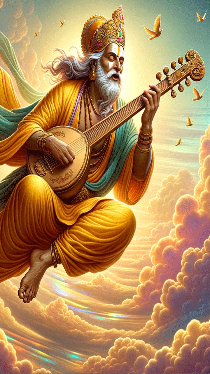 किस श्राप के कारण एक जगह नहीं ठहर पाते थे नारद?