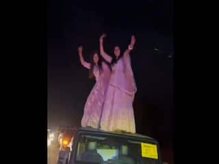 Girls Dance Video: थार पर चढ़कर डांस करने लगीं लड़कियां, नजारा ऐसा देखते रह जाएंगे | देखें वीडियो