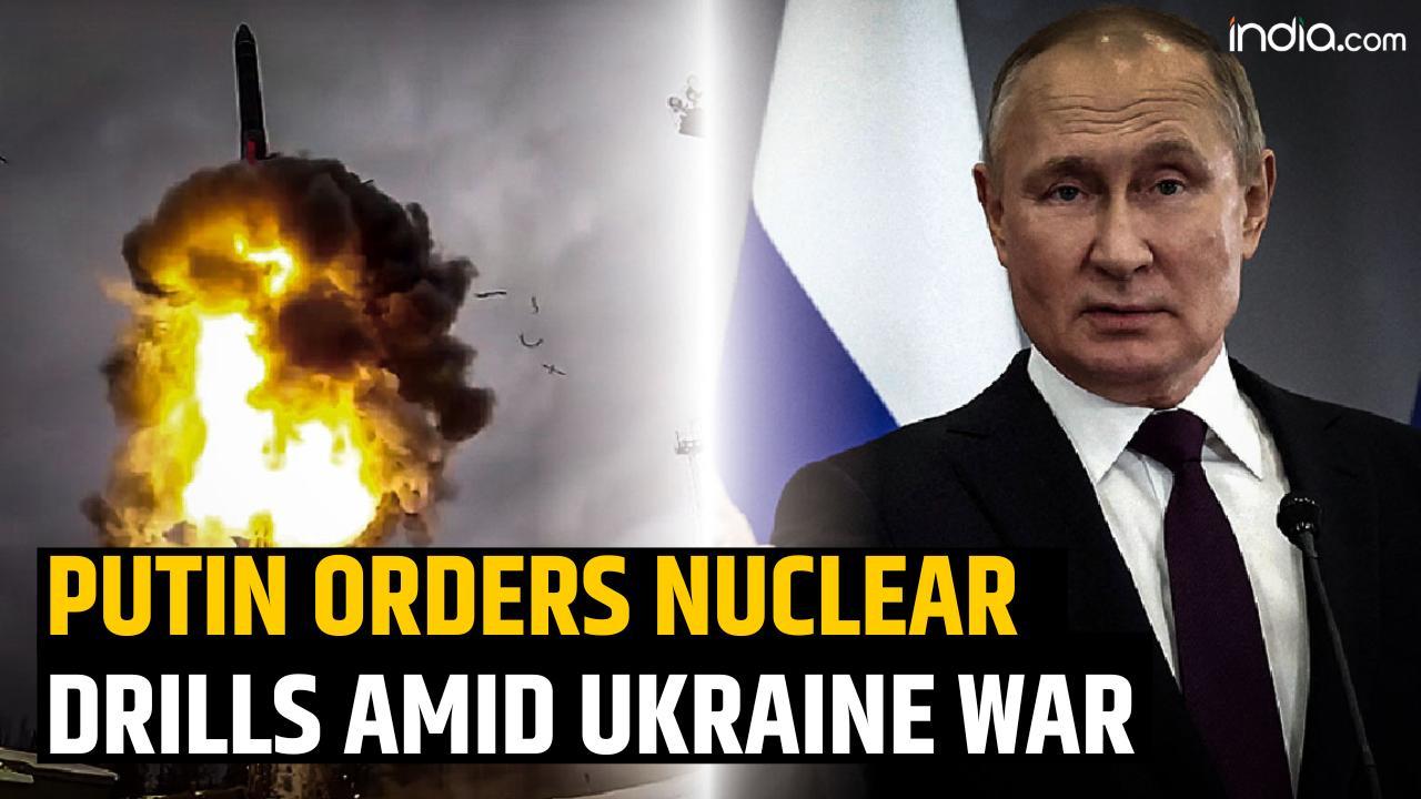 Russia- Ukraine war: Vladimir Putin Orders Nuclear Drills With Troops Near Ukraine