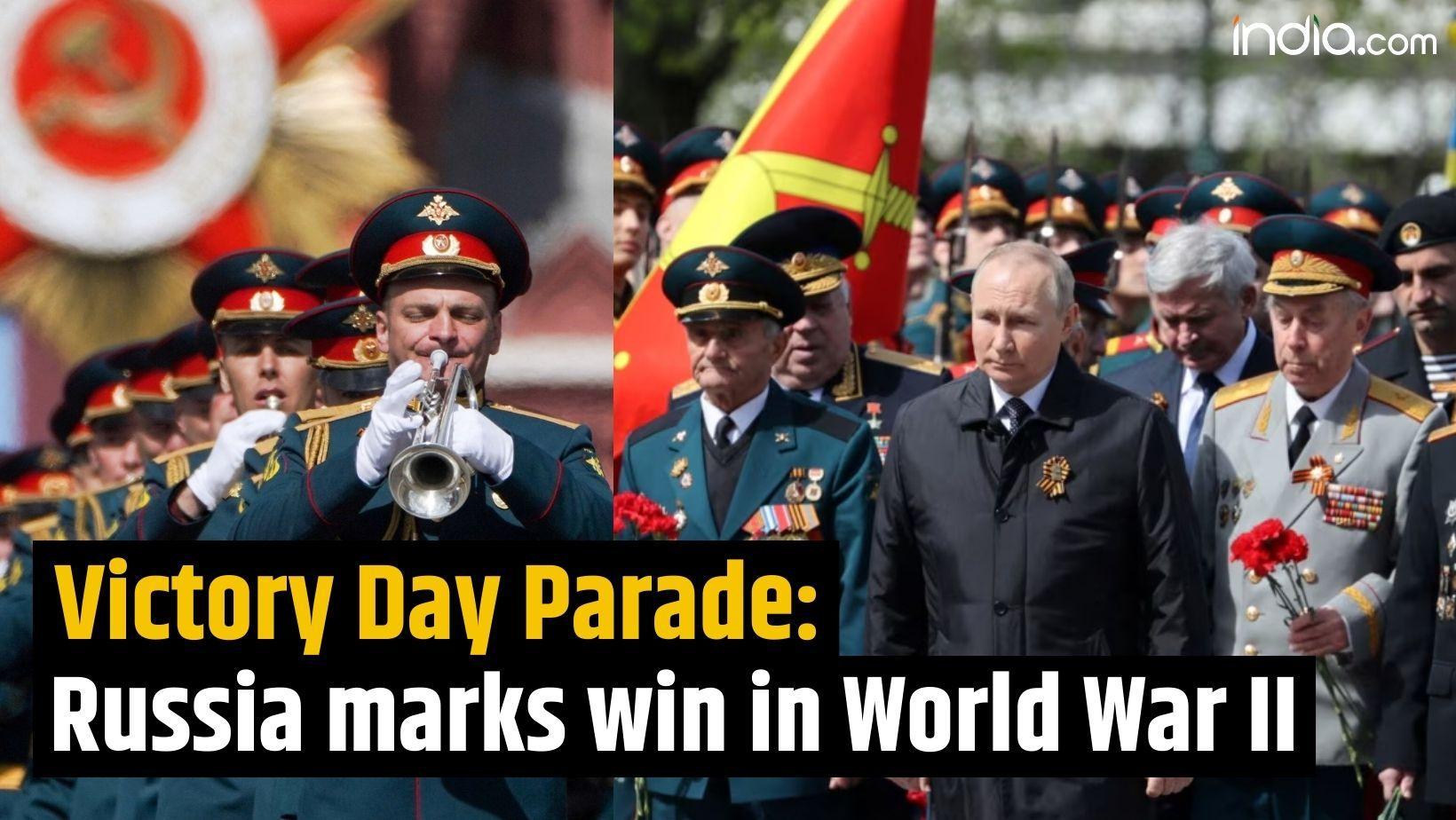 Russia Victory Day Parade 2024: Russia marks WW2 Victory Day with military parade in Moscow