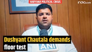 Haryana Political Crisis: Dushyant Chautala writes to Haryana Governor seeking floor test