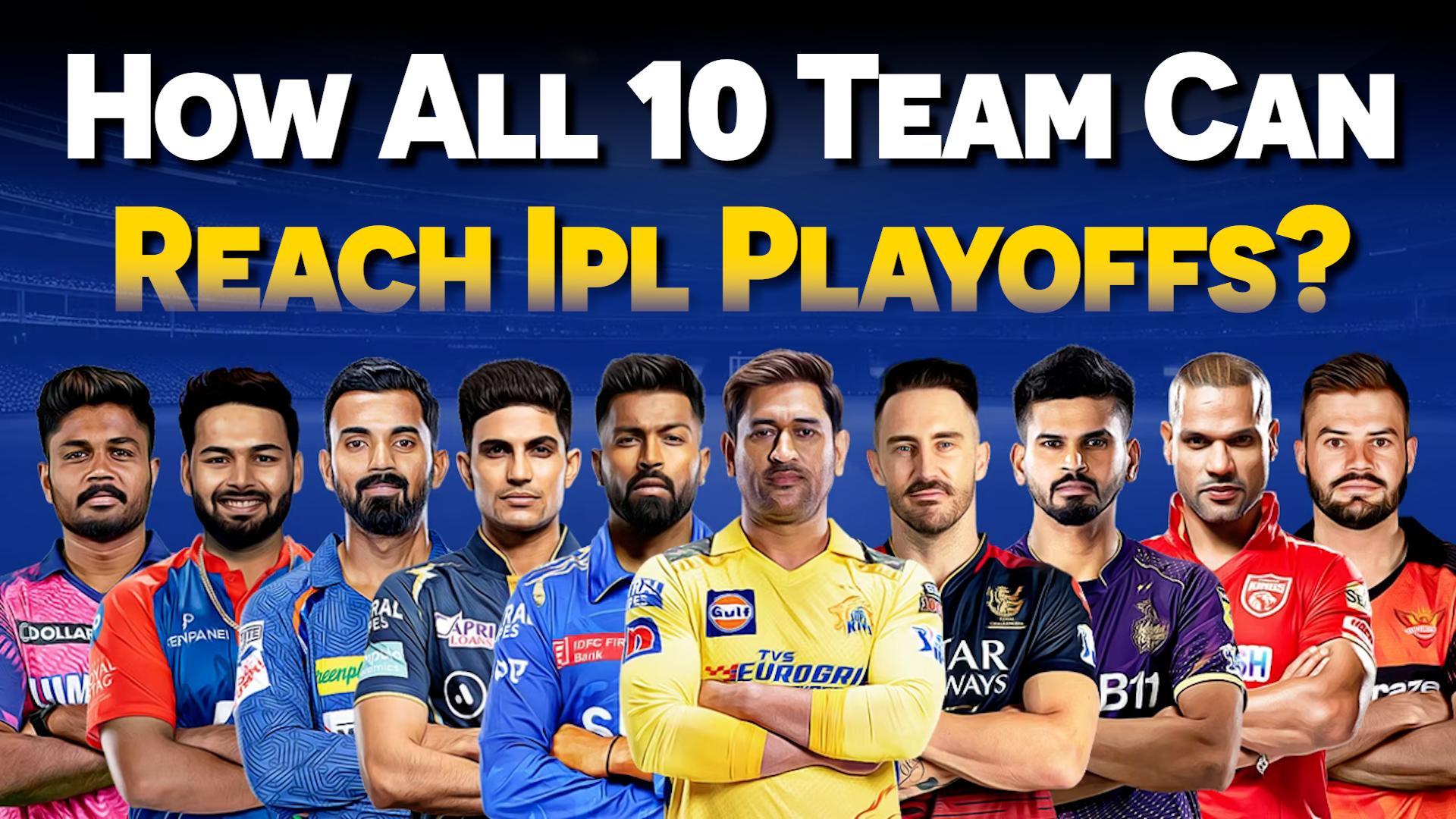 How All 10 Teams Can Book IPL 2024 Playoffs Spot | GT vs CSK
