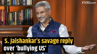 EAM Jaishankar   s savage reply over    bullying US    charges stuns reporters