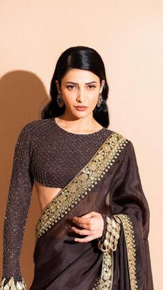 Shruti Hasan-Inspired 8 Trendy Blouse Designs For A Glamour Look