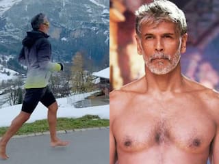 Milind Soman ने 3 डिग्री तापमान पर नंगे पैर की जॉगिंग, आप भी जान लें 58 साल के इस एक्टर की फिटनेस का राज 