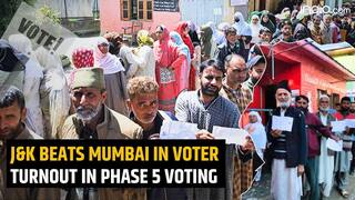Lok Sabha Elections Phase 5: Jammu & Kashmir beats Mumbai in voter turnout, stands at 54.21%