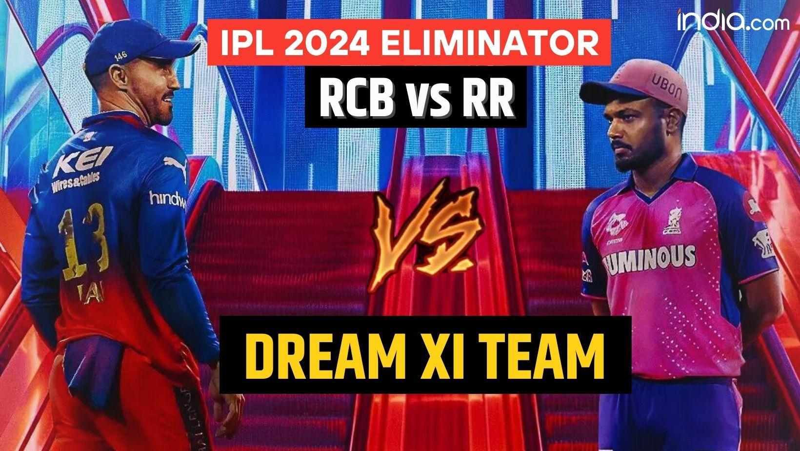 IPL 2024 Eliminator: RCB VS RR, Dream11 Predictions, Fantasy Tips, Teams, Pitch Report