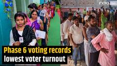 Lok Sabha Election Phase 6: At 59.06%, phase 6 records lowest voter turnout