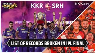 KKR vs SRH IPL 2024 final: Records broken in KKR's historic title-clinching win